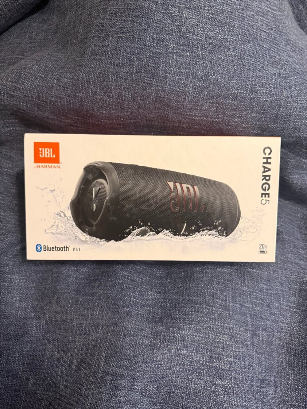 New JBL Charge 5 Bluetooth Speaker & Powerbank - Unopened